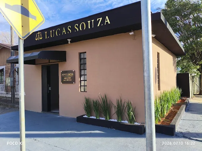 Fachada do escritório Lucas Souza Advocacia